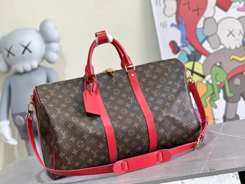 louis vuitton sac de voyage in coffee s_117a3a1